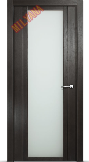 Дверь Milyana Qdo X Ясень винтаж Стекло светлое