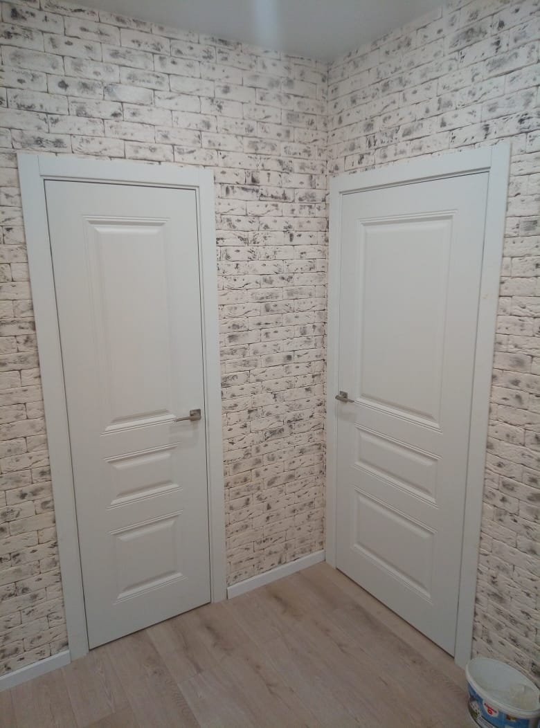 Трио белая эмаль