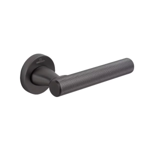 Ручки дверные CEBI NORA DIAMOND (алмаз) A200цвет MP27 черный матовый никель