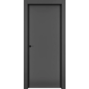 Звукоизоляционная дверь 1001 черная эмаль