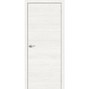 Межкомнатная дверь Браво-0 White Skyline