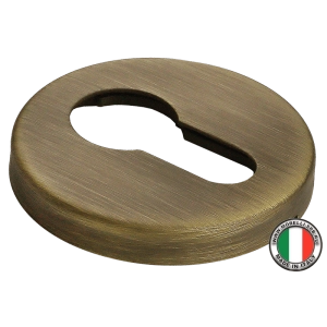 Накладки на ключевой цилиндр Morelli Luxury LUX-KH-R CAFFE Цвет - Кофе