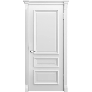 Дверь Калипсо Белая эмаль ПГ