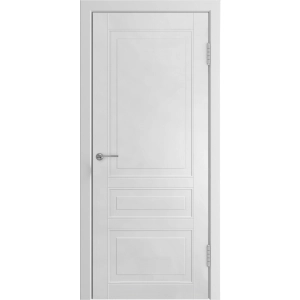 Дверь Модель L-5.3 Белая эмаль ПГ