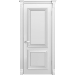 Дверь Модель Торес Белая эмаль ПГ