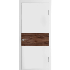 Дверь Модель S-2 Белая эмаль ПГ