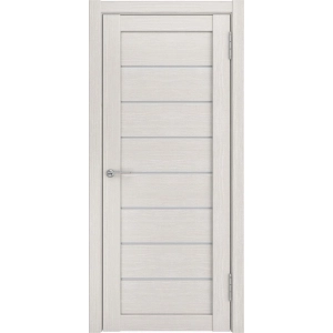 Дверь ЛУ-7 Беленый дуб белый триплекс