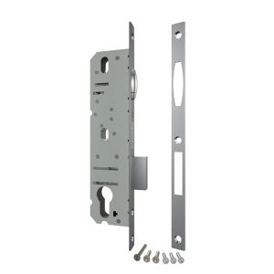 Корпус узкопрофильного замка с роликовой защелкой PROF5116-25 CP хром