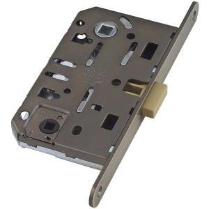 B06102.50.12 (=B04102,B05102) Защелка врезная WC (ант. бронза) тех. уп. без отв. пл. MEDIANA POLARIS