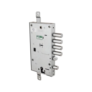 Замок врезной двухсистемный 54.797-S (левый) (без накладок), ключ 60 мм