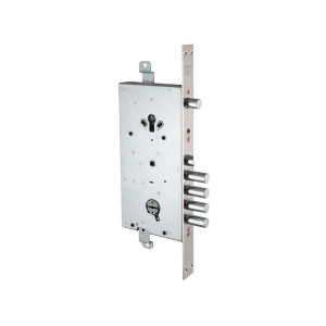 Замок врезной двухсистемный 54.J936M-S MyKey (левый), перекод. с торца, кл. 40 мм, без накл.