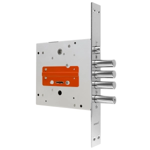 Замок врезной сувальдный с защелкой ЗВ9-8 МК4/15, 5 кл. /77740/