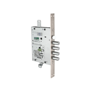 Замок врезной сувальдный с защелкой 52.J535M-D MyKey (правый), ключ 60 мм, без накл.