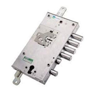 Замок врезной двухсистемный 54.J787-D MyKey (правый), перекод. с торца, кл. 60 мм, без накл.