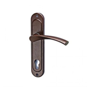 Ручки фалевые 4.325.КАПЛЯ.МА, под цил. механизм, медный антик, 85 мм (для 1.03.25, 1.01.27)