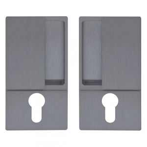 B30003.01.32 Ручка WAVE под цилиндр (мат хром), для раздвижных дверей