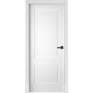Дверь межкомнатная Богемия Эмаль белая глухая
