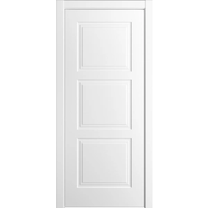 Дверь Milyana Челси-3/1 белоснежная эмаль