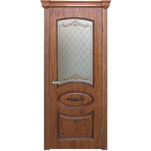 Дверь Вуаль ДО Тон орех-2