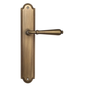 Дверная ручка Venezia CLASSIC на планке PL98 матовая бронза