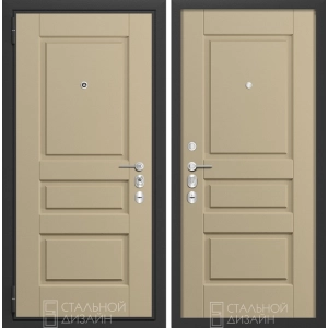 Дверь FERRO BARIERA ОКРАС RAL 1019 / ОКРАС RAL 1019