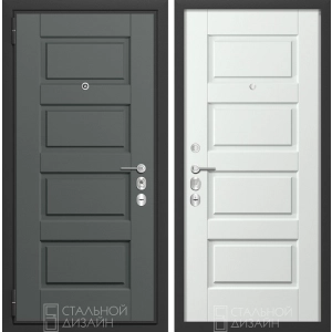 Дверь FERRO BARIERA ОКРАС RAL 1019 / ОКРАС RAL 1019