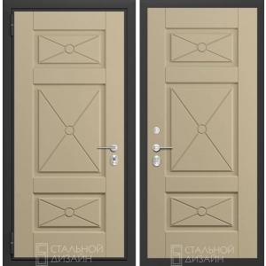 Дверь FORTE CASA ОКРАС RAL 1019 / ОКРАС RAL 1019