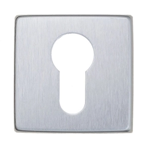 Накладка под цилиндр на квадратном основании Fratelli Cattini CYL DIY 8-CS матовый хром