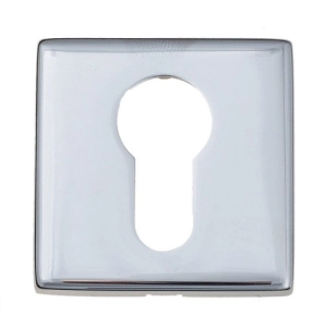 Накладка под цилиндр на квадратном основании Fratelli Cattini CYL 8FS-CR полированный хром