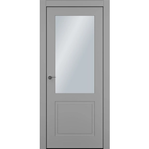 Дверь Атлас Классика 2 ПО серая эмаль