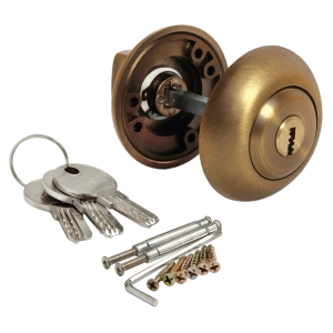 Завертка сантехническая с ключом MH-CYL COF Кофе