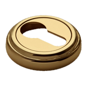 Накладки на ключевой цилиндр MORELLI MH-KH-CLASSIC PG золото