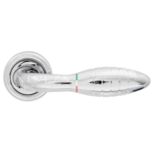 Дверная ручка Extreza MIREL (Мирел) 316 на розетке R01 полированный хром F04