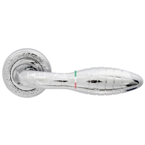 Дверная ручка Extreza MIREL (Мирел) 316 на розетке R06 полированный хром F04