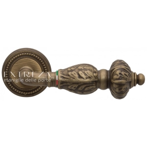 Дверная ручка Extreza TESLA 315 R03 матовая бронза F03 Подробное описание