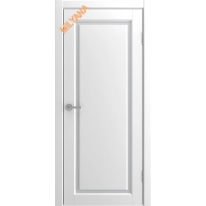 Дверь Milyana Мадрид-1 ПО белая эмаль