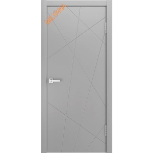 Дверь Milyana ID N Светло-серая эмаль