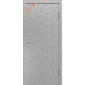 Дверь Milyana ID S Светло-серая эмаль