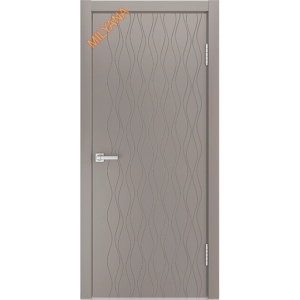 Дверь Milyana ID S Темно-серая эмаль