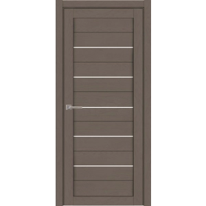 Дверь межкомнатная Light 2127 SoftTouch Тортора Остекленная