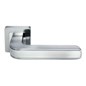 Дверные ручки Morelli EON DIY MH-46 SC/CP-S55 Цвет - Мат. хром/полированный хром