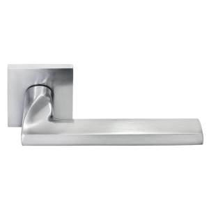 Дверные ручки Morelli Kaffee DIY MH-50-S6 SC Цвет - Матовый хром