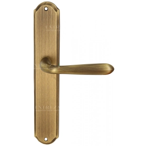 Дверная ручка Extreza ALDO (Альдо) 331 на планке PL01 матовая бронза F03