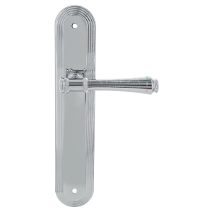 Дверная ручка Extreza PIERO (Пиеро) 326 на планке PL05 полированный хром F04