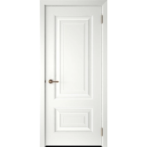 Дверь Luxor Скин-6 (Белая эмаль) ПГ