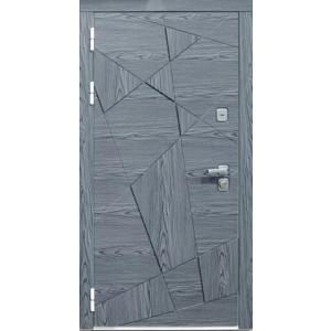 Дверь входная Дива-97/3 Дуб серый (база)