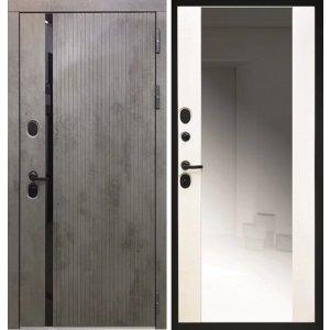 Входная дверь МХ-46 Бетон зеркало