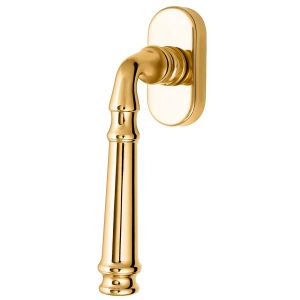 Ручка оконная Extreza BONO (Боно) 328 HW полированная латунь F01