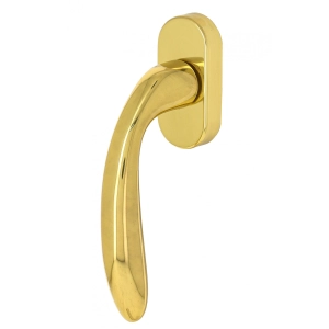 Ручка оконная Extreza COMO (Комо) 322 HW полированная латунь F01