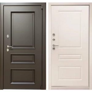 Дверь входная уличная Прима Термо 3 RAL8019